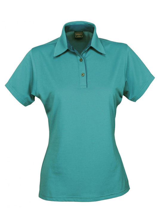 Stencil Ladies Silvertech Polo
