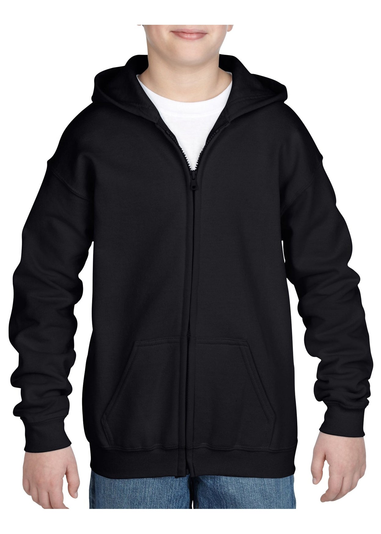 Gildan Kids Heavy Blend Youth Full Zip Sweatshirt