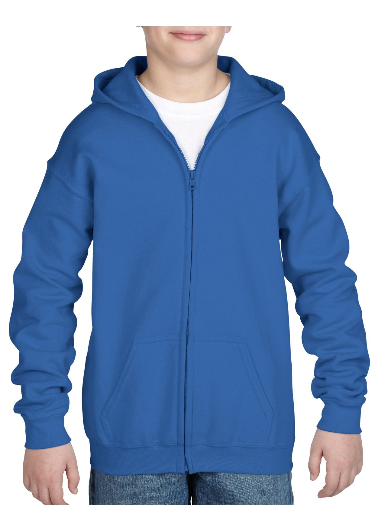 Gildan Kids Heavy Blend Youth Full Zip Sweatshirt