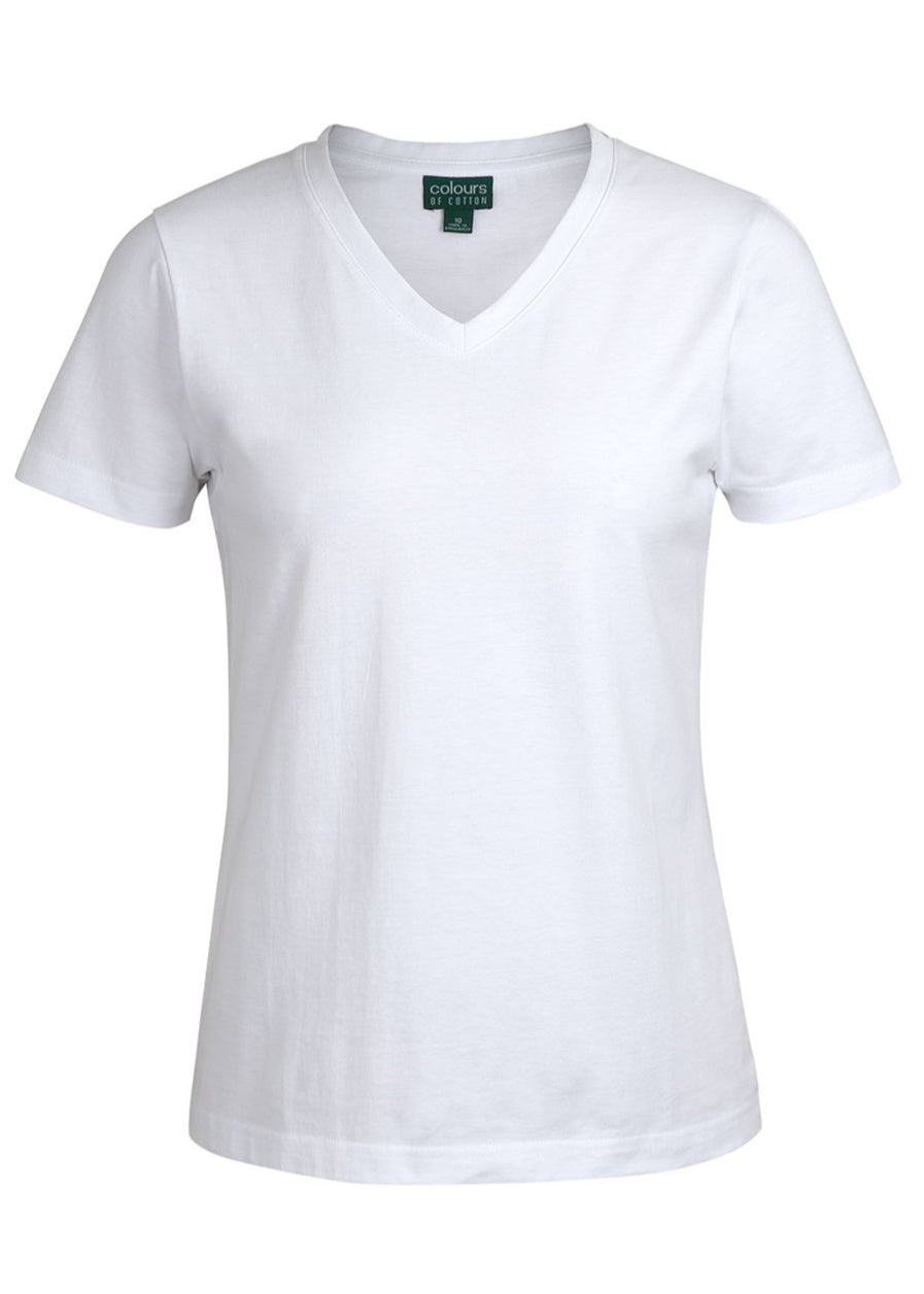 JBs Wear Ladies C of C Ladies V-Neck Tee