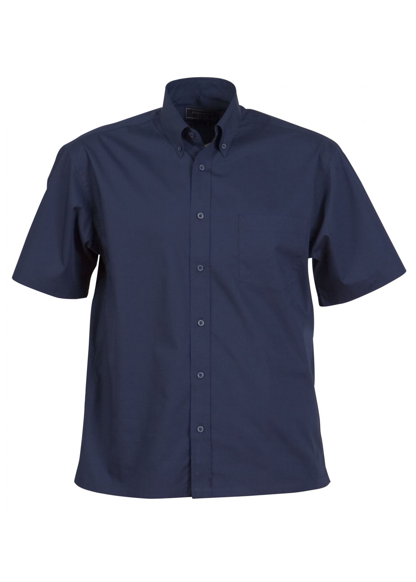 Stencil Mens Short Sleeve Nano Shirt