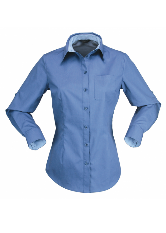 Stencil Ladies Long Sleeve Hospitality Nano Shirt