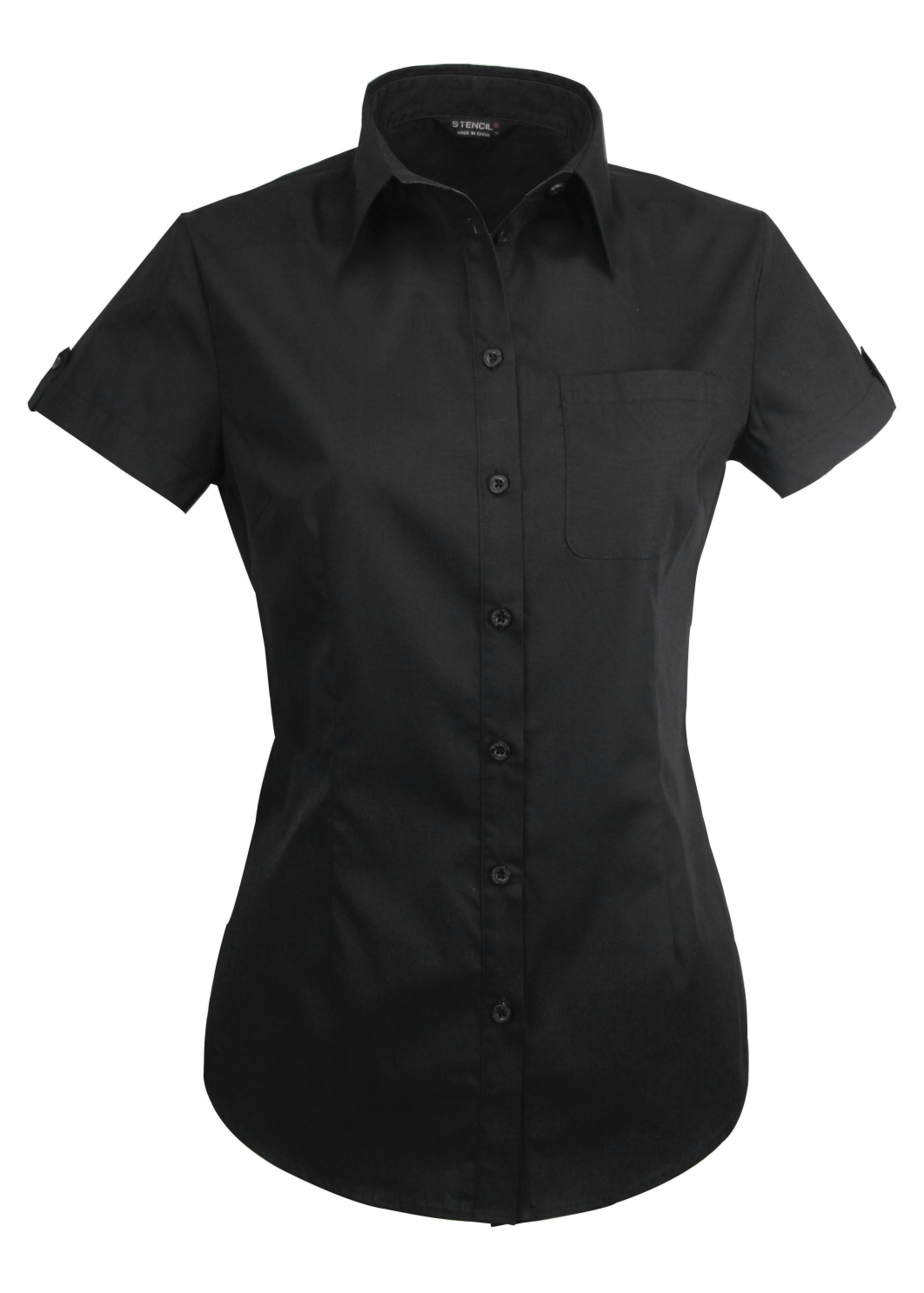 Stencil Ladies Short Sleeve Hospitality Nano Shirt