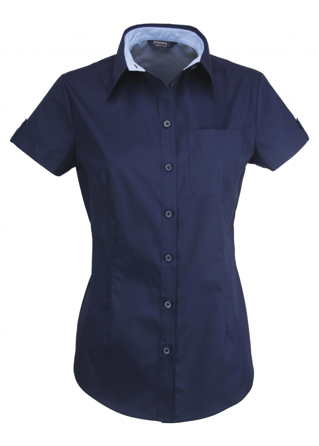 Stencil Ladies Short Sleeve Hospitality Nano Shirt