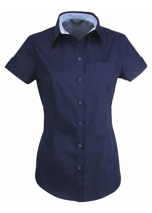 Stencil Ladies Short Sleeve Hospitality Nano Shirt