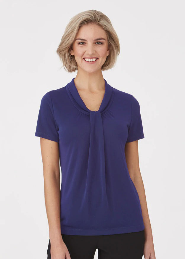 City Collection Ladies Pippa Knit Short Sleeve