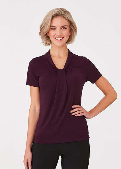 City Collection Ladies Pippa Knit Short Sleeve