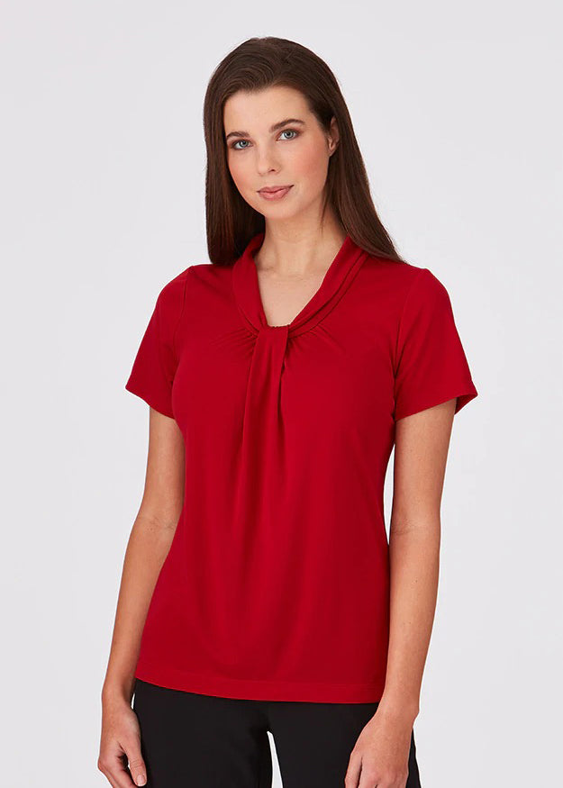 City Collection Ladies Pippa Knit Short Sleeve