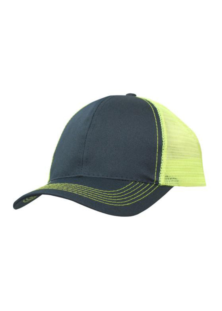 Headwear Breathable Poly Twill with Mesh Back