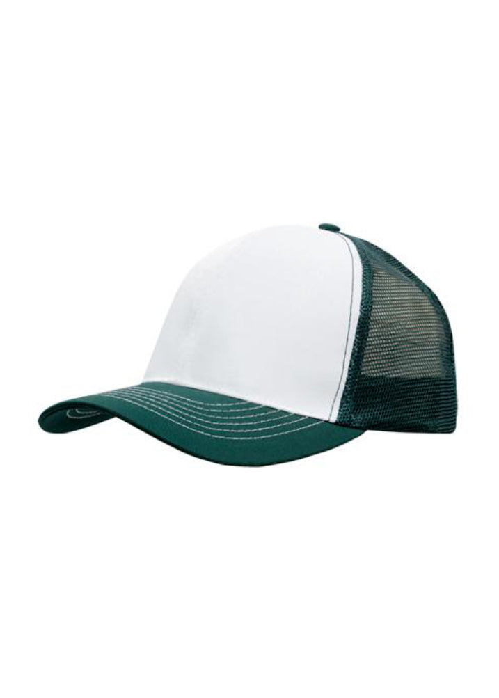 Headwear Breathable Poly Twill with Mesh Back