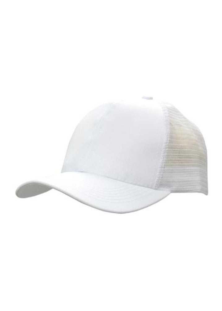 Headwear Breathable Poly Twill with Mesh Back
