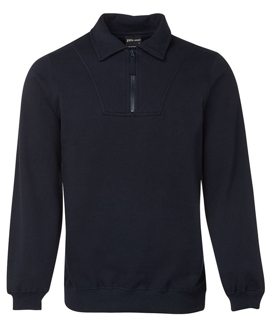 JBs Wear 1/2 Zip Fleecy Sweat