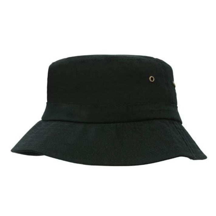 Headwear Brushed Sports Twill Childs Bucket Hat