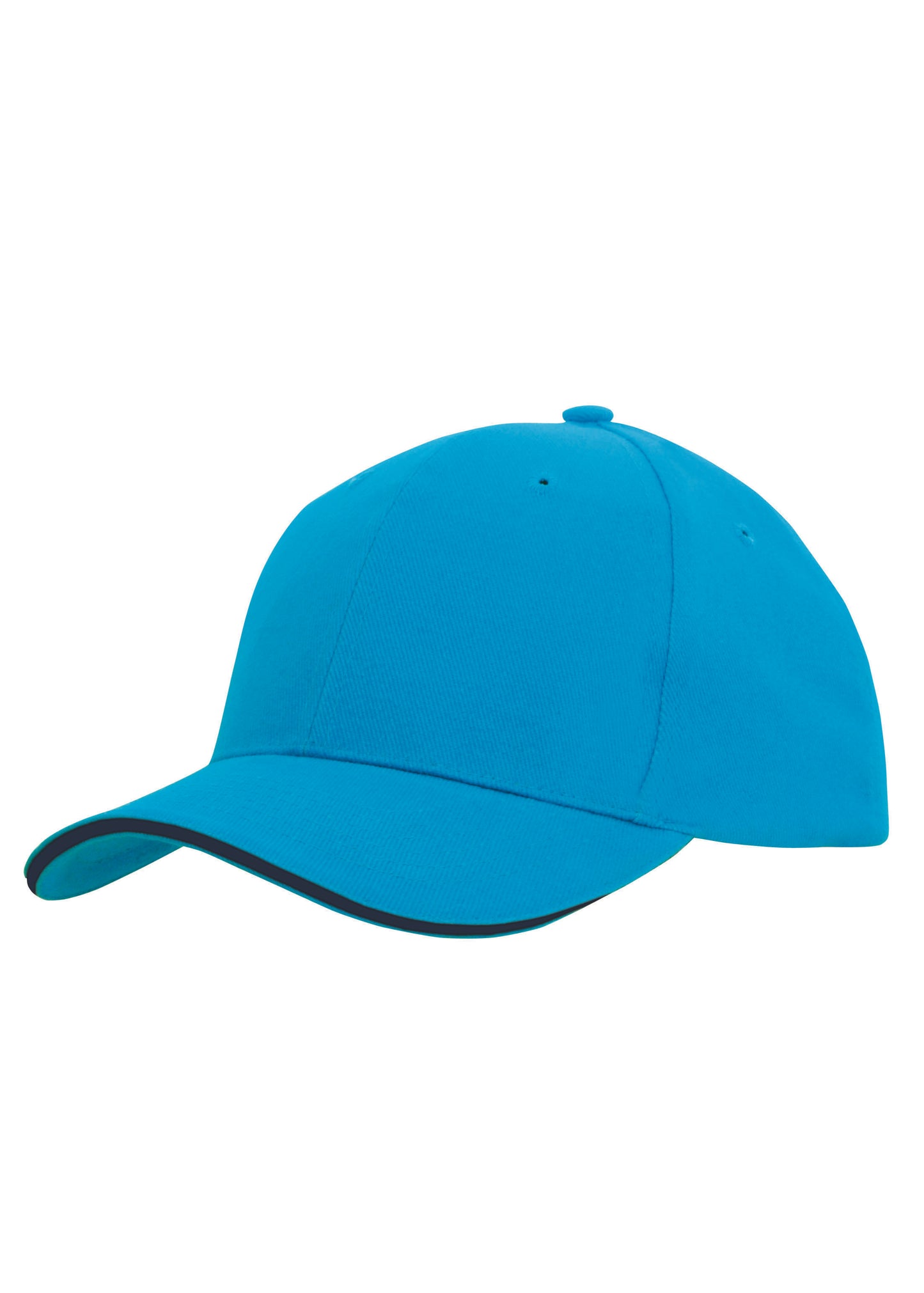 Headwear Brushed Heavy Cotton with Sandwich Trim Cap