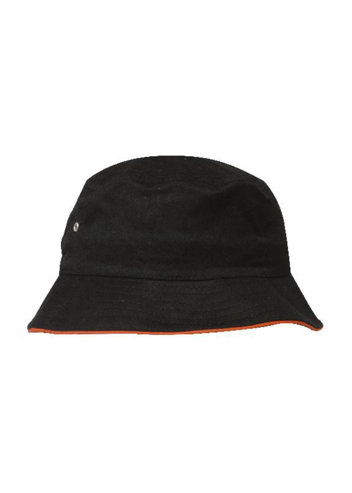 Headwear Brushed Sports Twill Bucket Hat