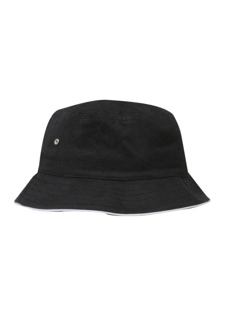 Headwear Brushed Sports Twill Bucket Hat