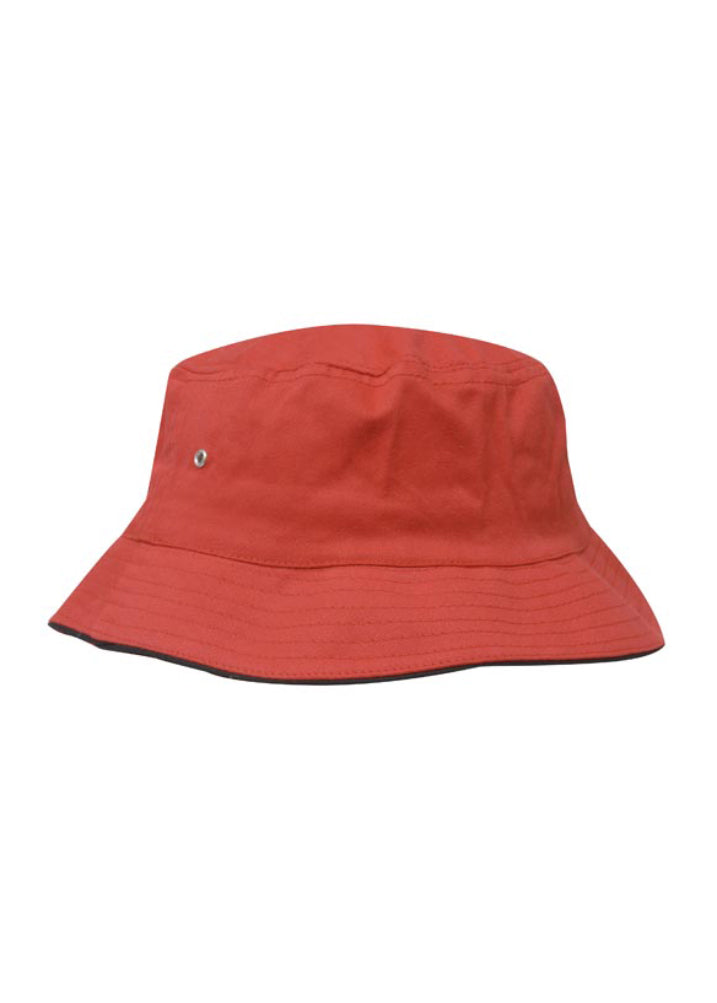 Headwear Brushed Sports Twill Bucket Hat