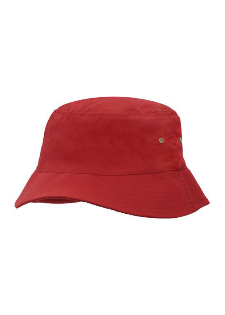 Headwear Brushed Sports Twill Bucket Hat