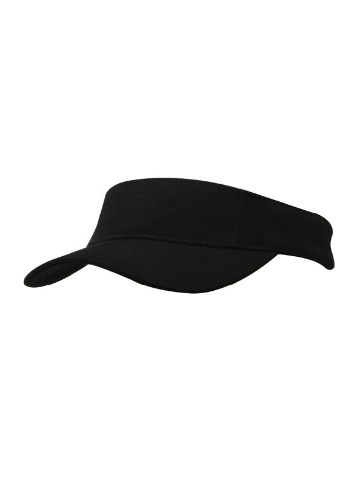 Headwear Brushed Heavy Cotton Visor Cap