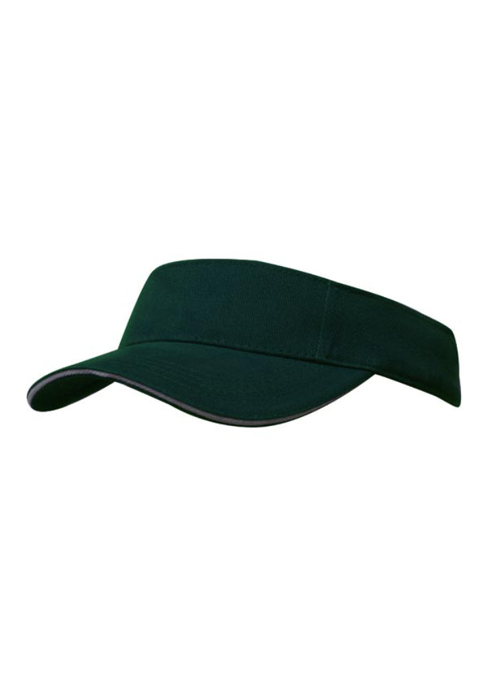 Headwear Brushed Heavy Cotton Visor Cap