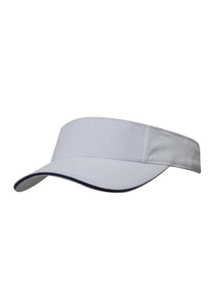Headwear Brushed Heavy Cotton Visor Cap