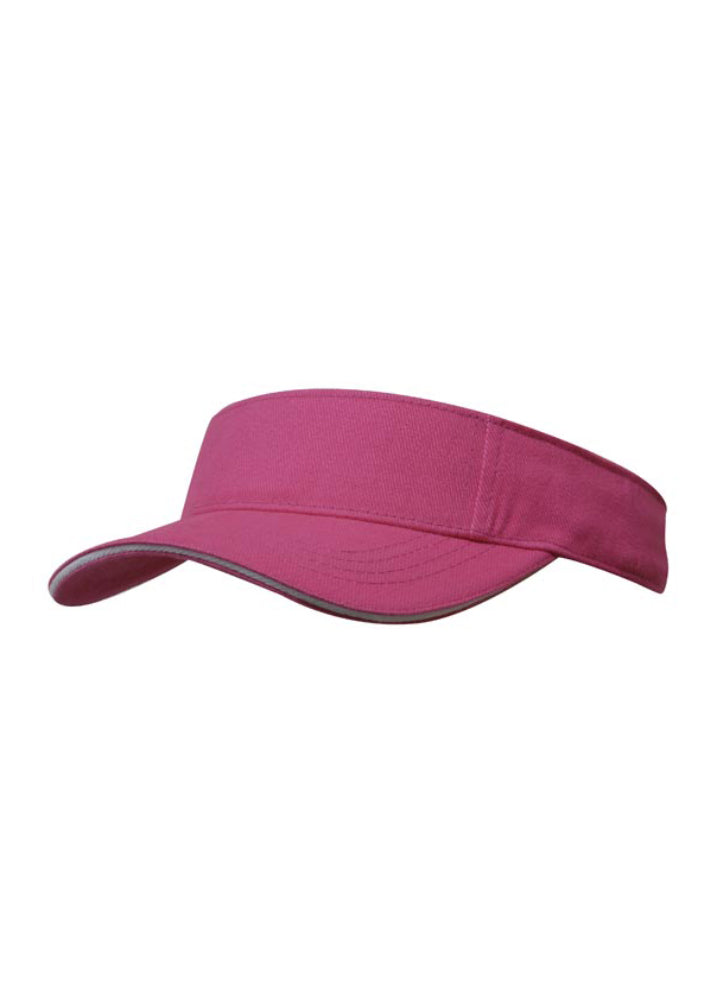 Headwear Brushed Heavy Cotton Visor Cap