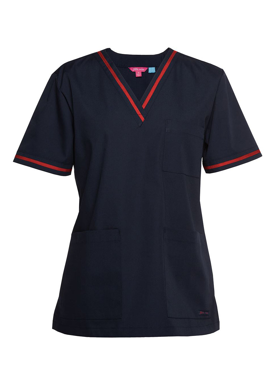 JBs Wear Ladies Contrast Scrub Top
