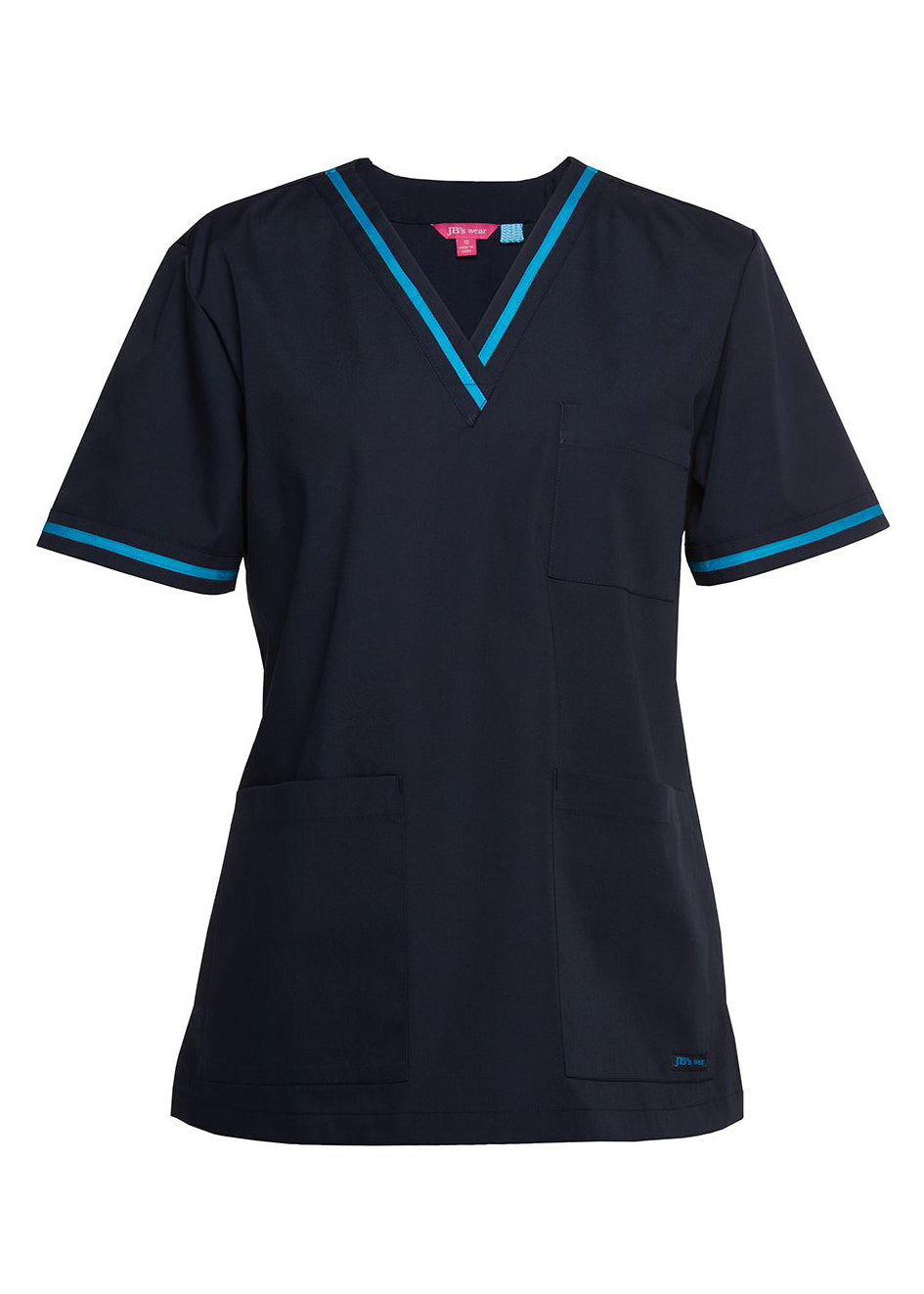 JBs Wear Ladies Contrast Scrub Top