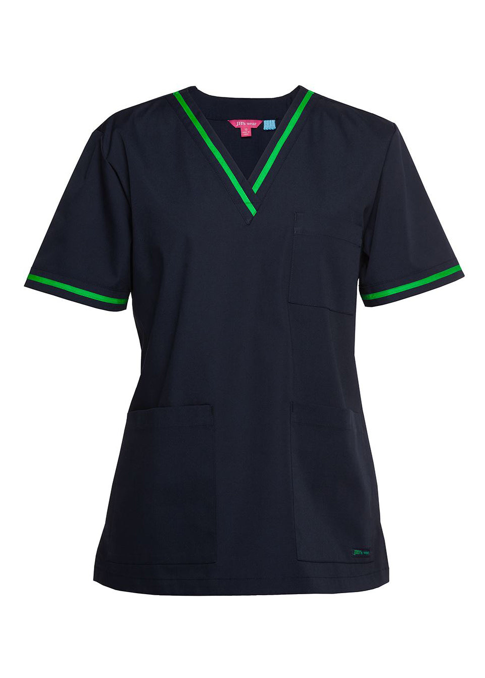 JBs Wear Ladies Contrast Scrub Top