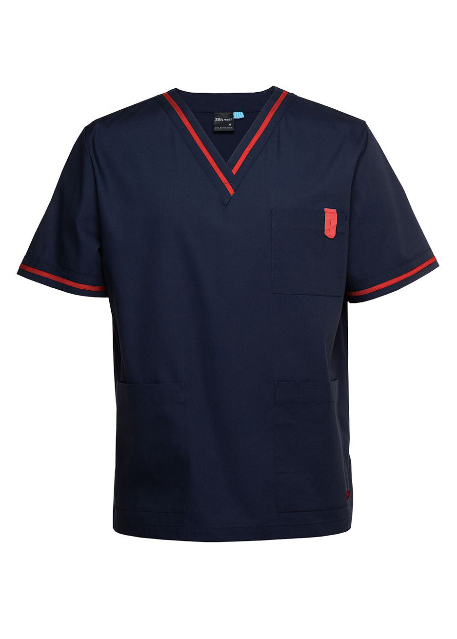 JBs Wear Unisex Contrast Scrub Top