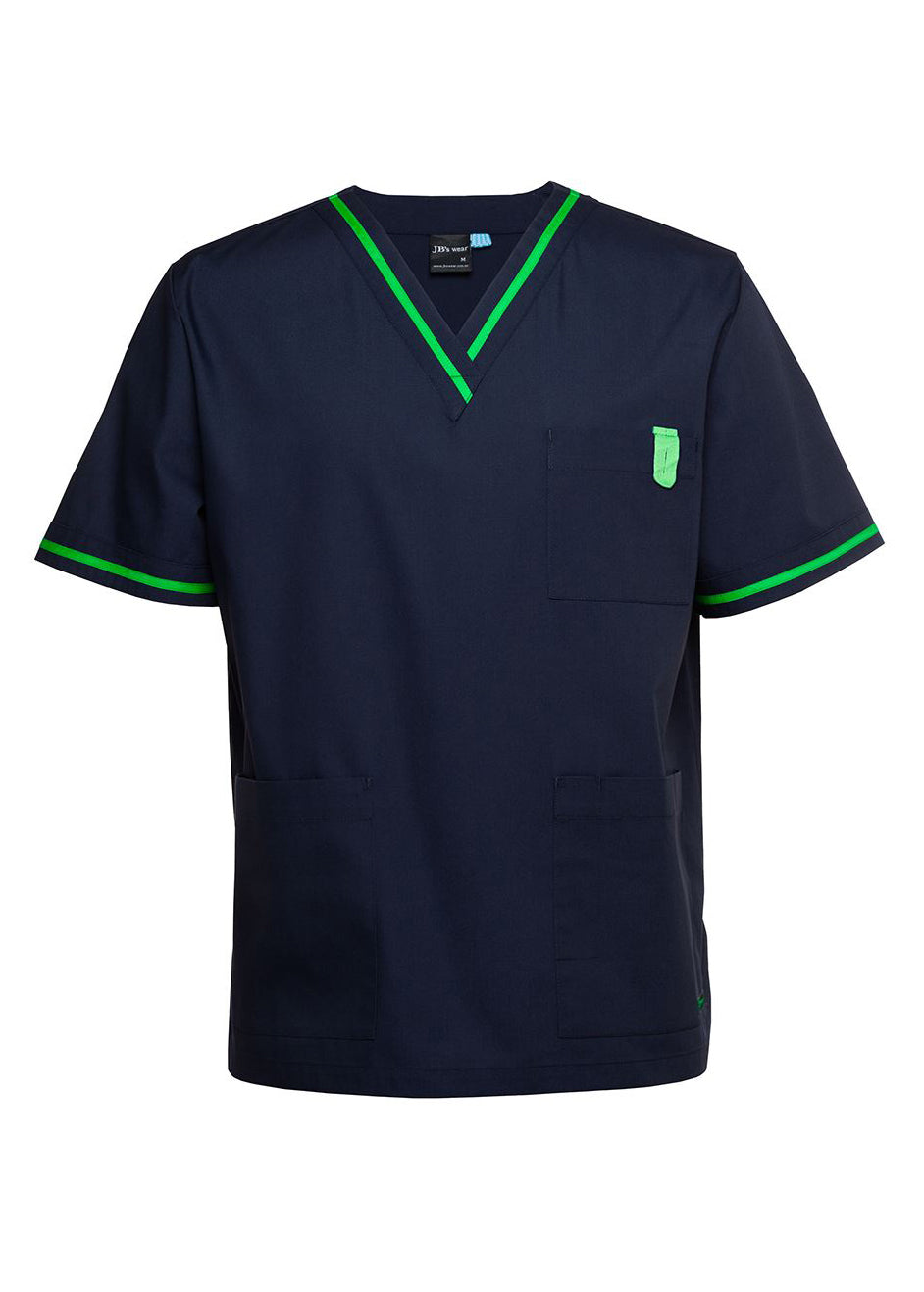 JBs Wear Unisex Contrast Scrub Top