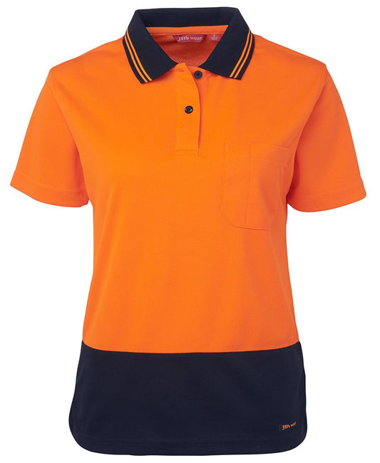 JBs Wear Ladies Hi Vis Comfort Polo