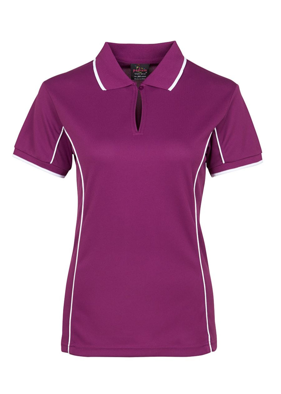 JBs Wear Ladies Piping Polo