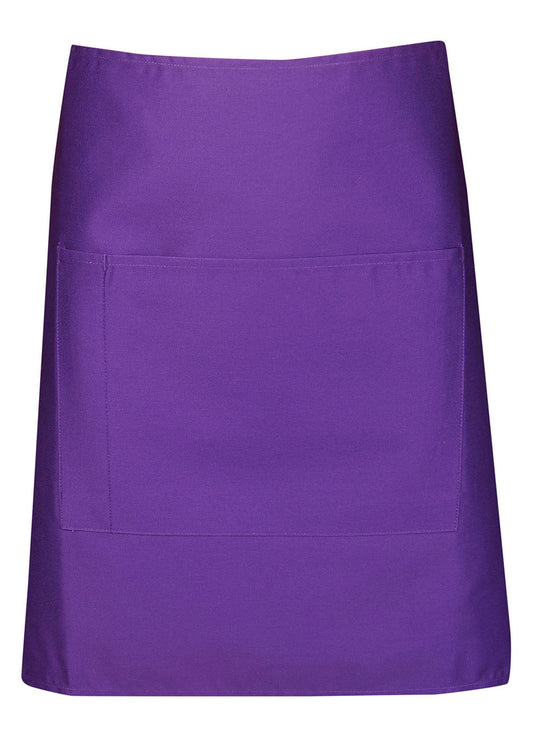 Blue Whale Unisex Short Waste Apron With Pocket