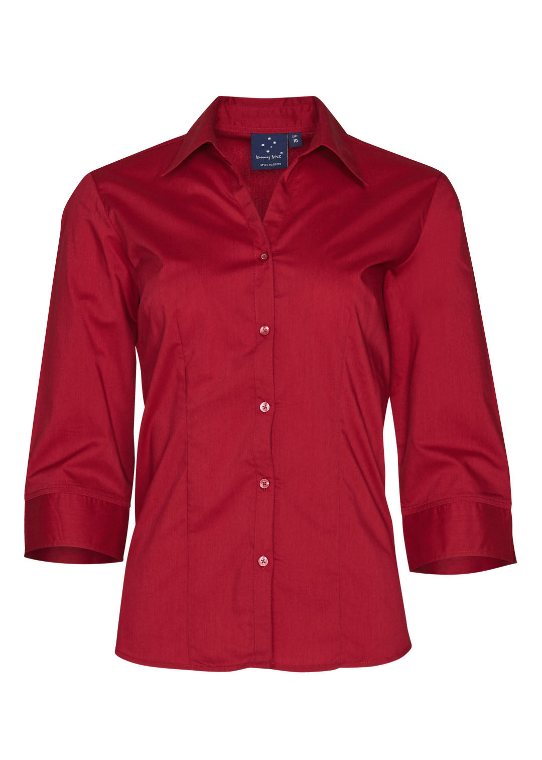Winning Spirit Ladies Teflon Executive 3/4 Sleeve Shirt