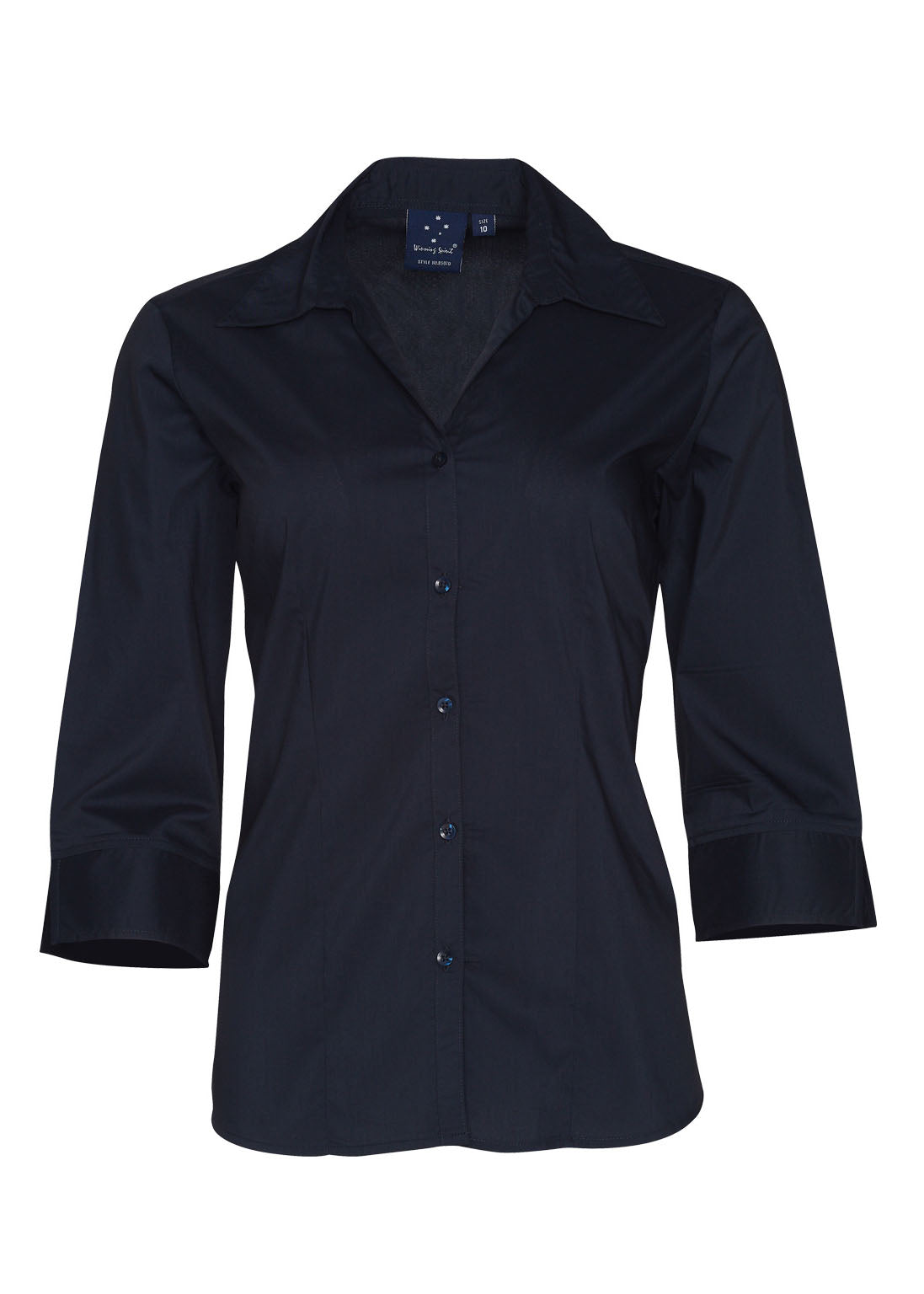 Winning Spirit Ladies Teflon Executive 3/4 Sleeve Shirt