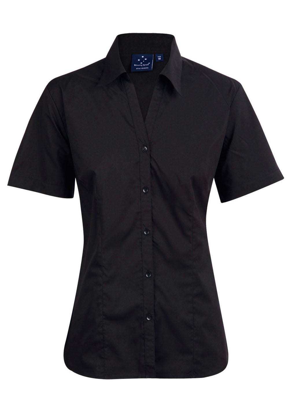 Winning Spirit Ladies Teflon Executive Short Sleeve Shirt
