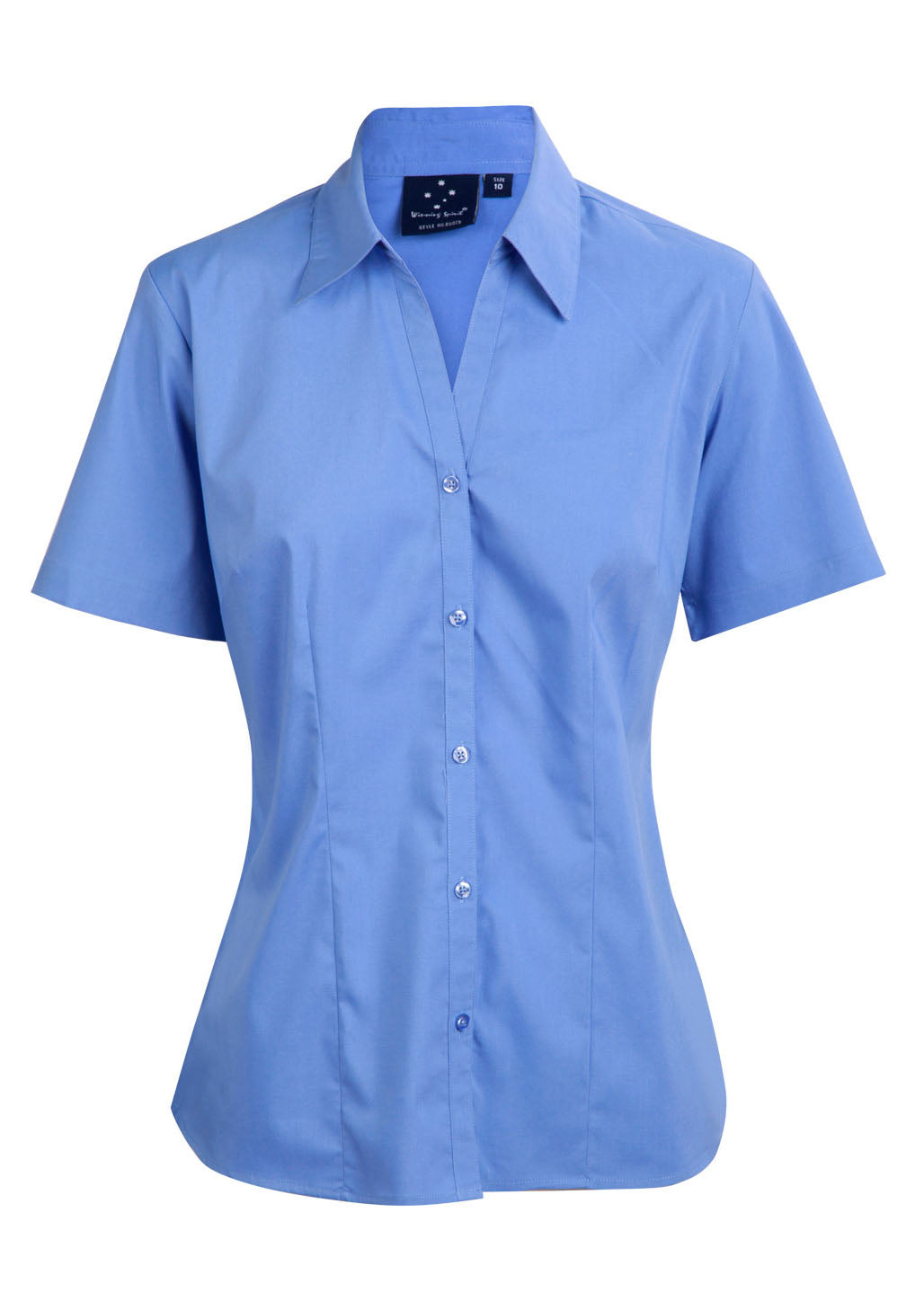 Winning Spirit Ladies Teflon Executive Short Sleeve Shirt