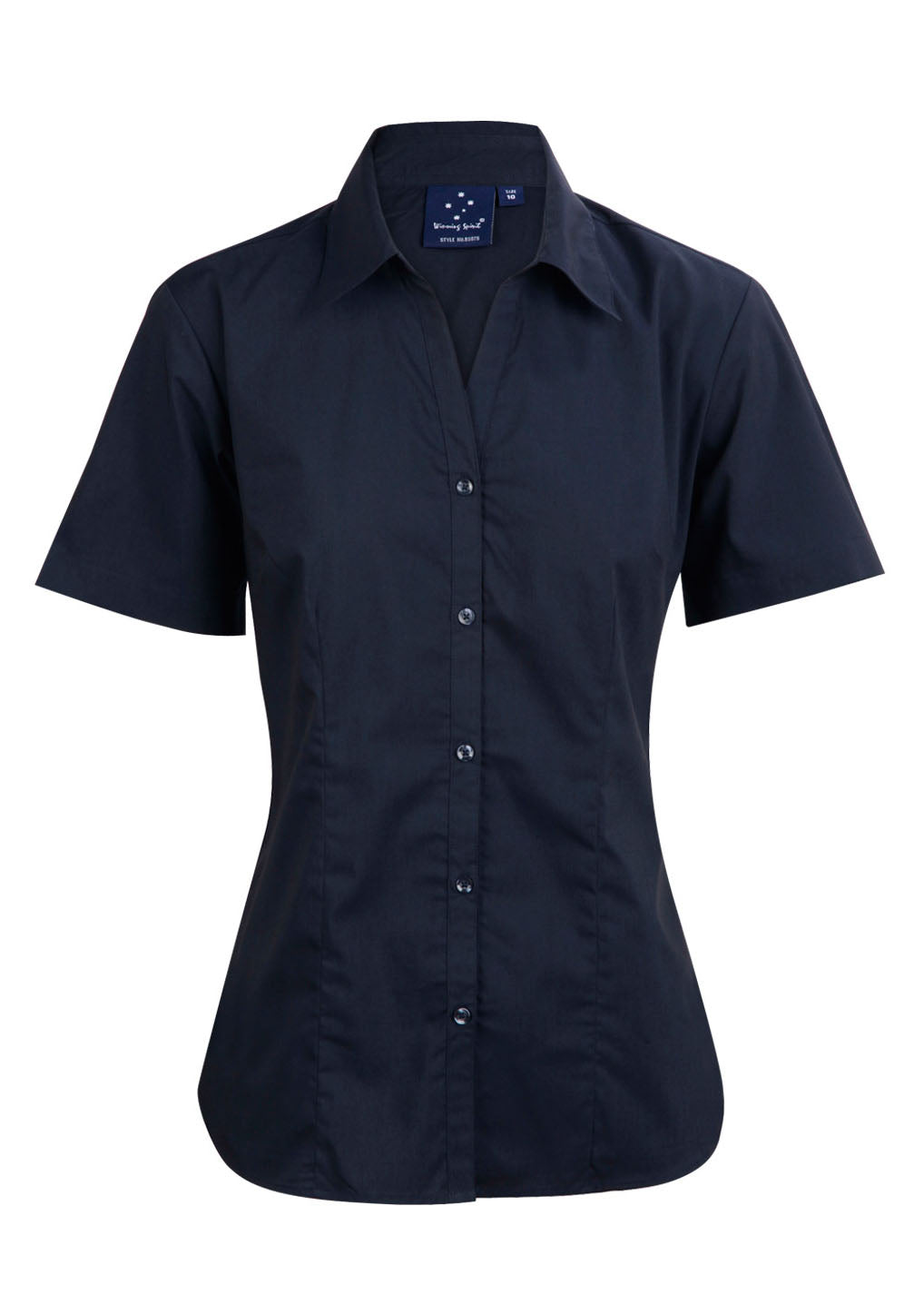 Winning Spirit Ladies Teflon Executive Short Sleeve Shirt