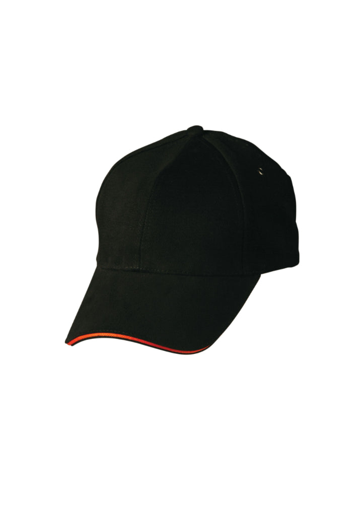 Shiny - Winning Spirit Heavy Brushed Cotton Sandwich Peak Cap