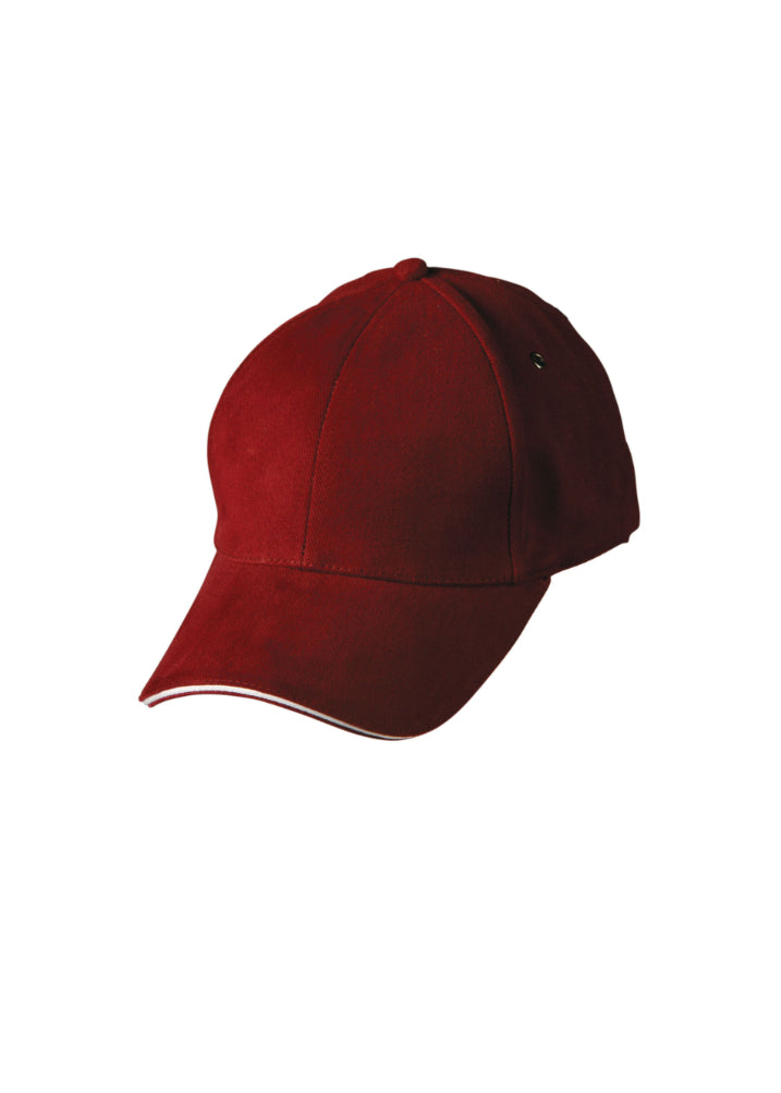 Shiny - Winning Spirit Heavy Brushed Cotton Sandwich Peak Cap