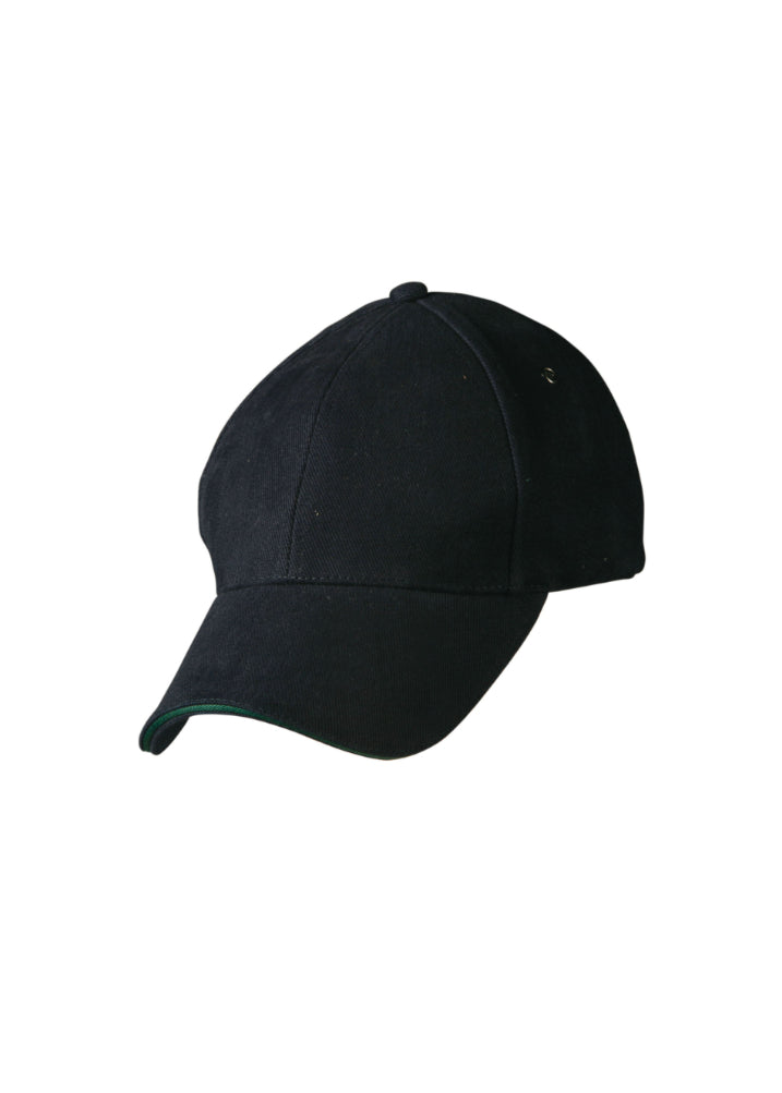 Shiny - Winning Spirit Heavy Brushed Cotton Sandwich Peak Cap