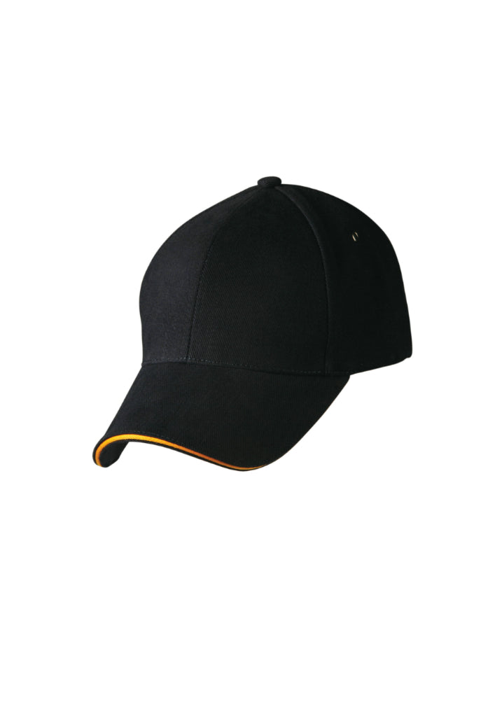 Shiny - Winning Spirit Heavy Brushed Cotton Sandwich Peak Cap
