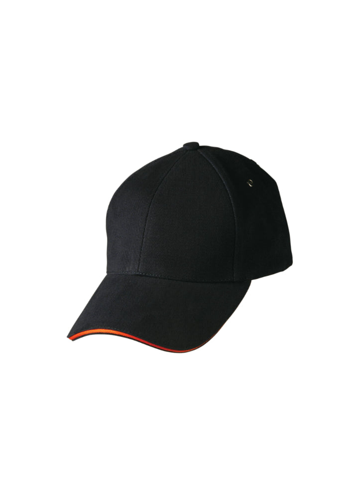 Shiny - Winning Spirit Heavy Brushed Cotton Sandwich Peak Cap