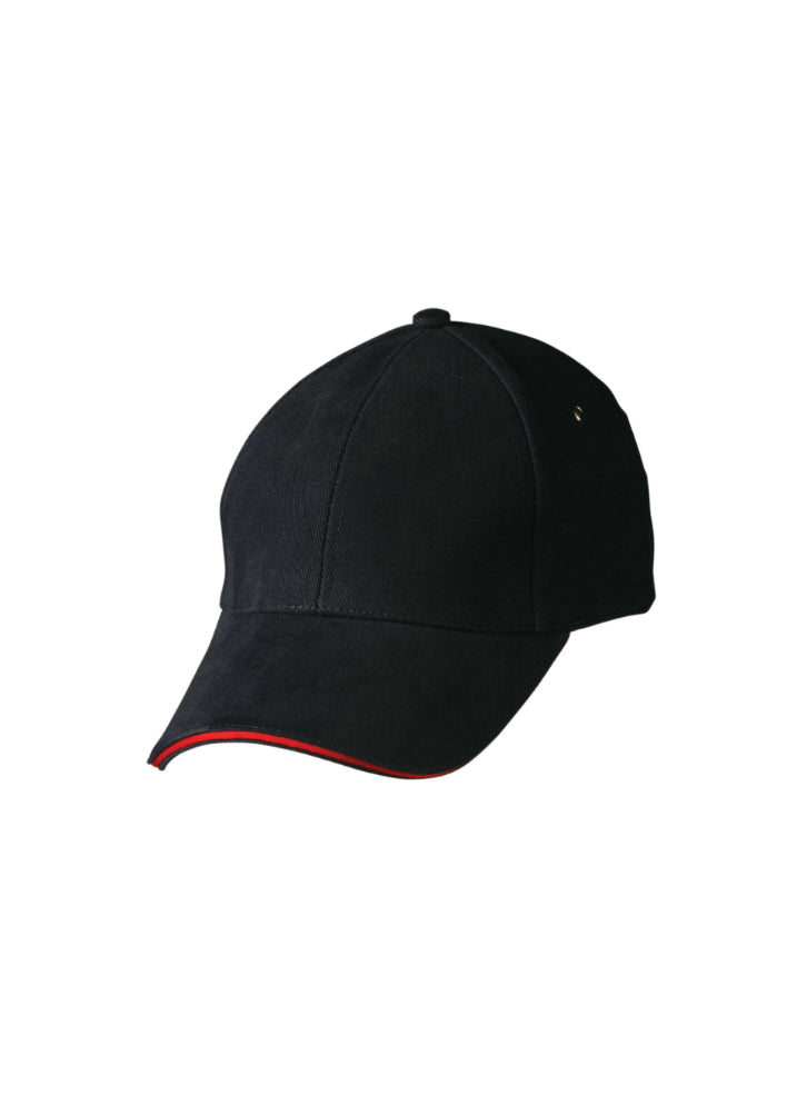 Shiny - Winning Spirit Heavy Brushed Cotton Sandwich Peak Cap