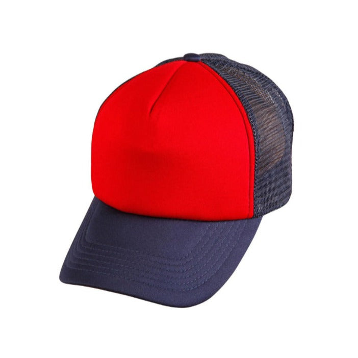 Shiny - Winning Spirit Padded Polyester Trucker Cap With Nylon Mesh