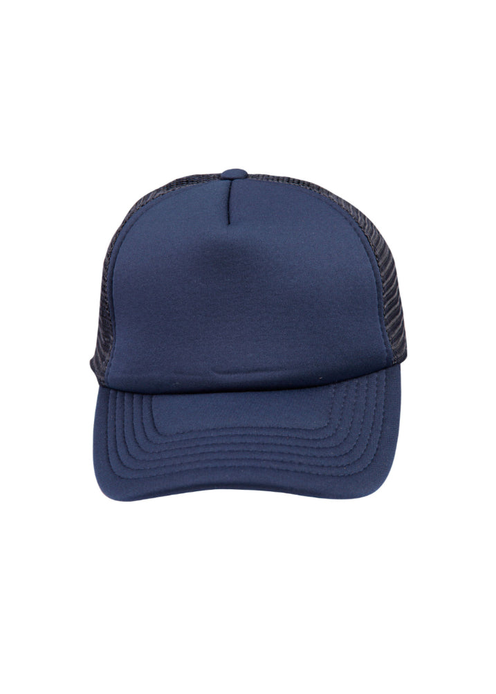 Shiny - Winning Spirit Padded Polyester Trucker Cap With Nylon Mesh