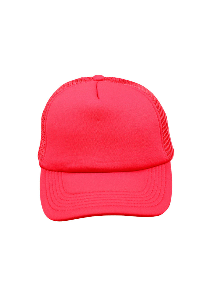 Shiny - Winning Spirit Padded Polyester Trucker Cap With Nylon Mesh