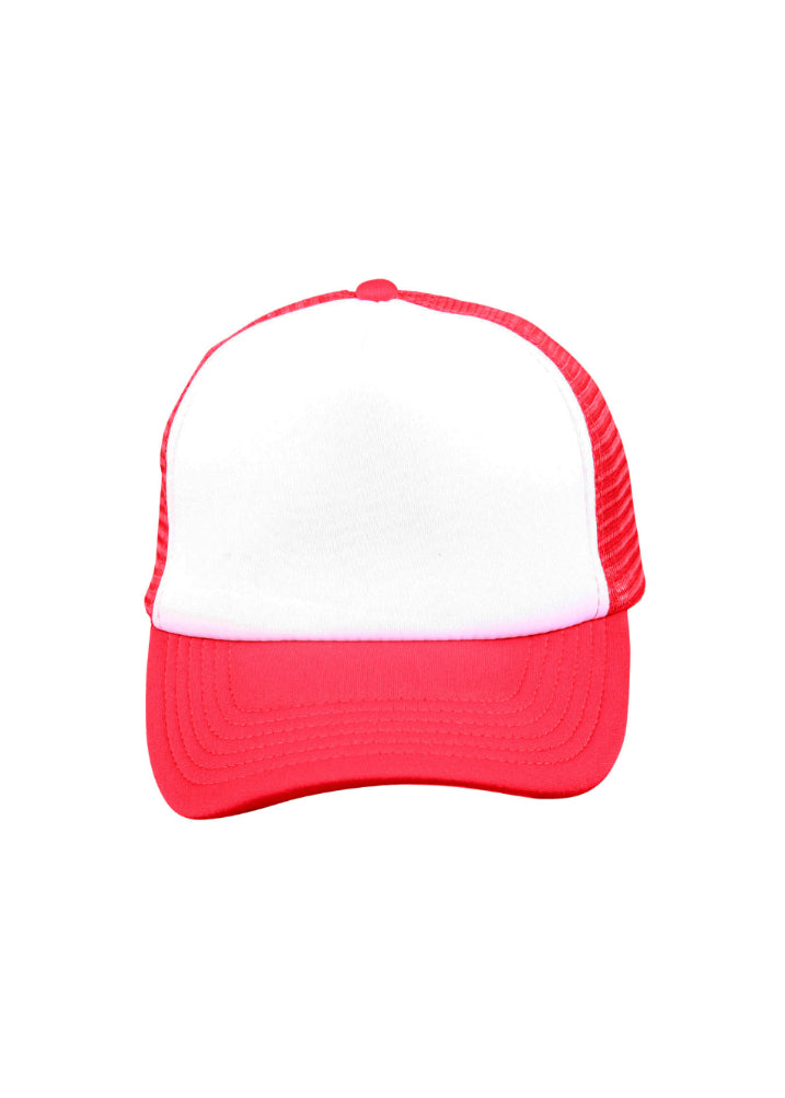 Shiny - Winning Spirit Padded Polyester Trucker Cap With Nylon Mesh