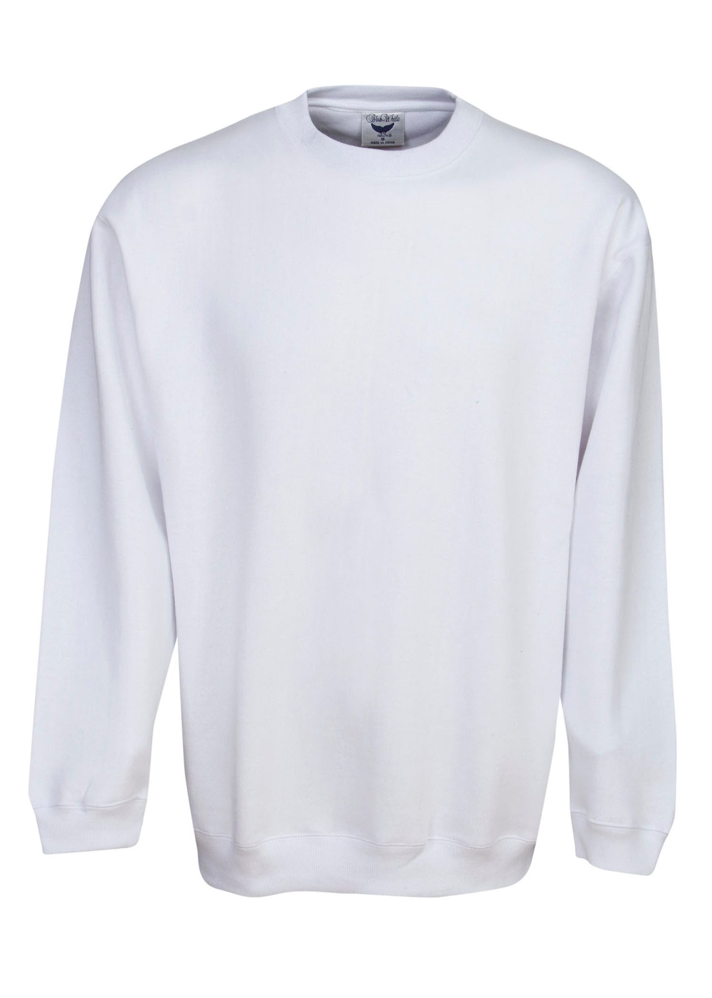 Blue Whale Unisex Traditional Fleecy Sloppy Joe Sweatshirt
